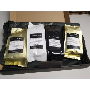 Friskristede kaffer i gaveske 