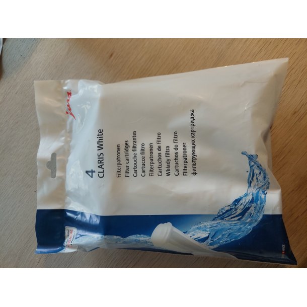 Jura Claris White kalkfilter 4 stk