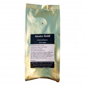 Absolut Guld 250g friskristede bnner - Ristet d. 17. november