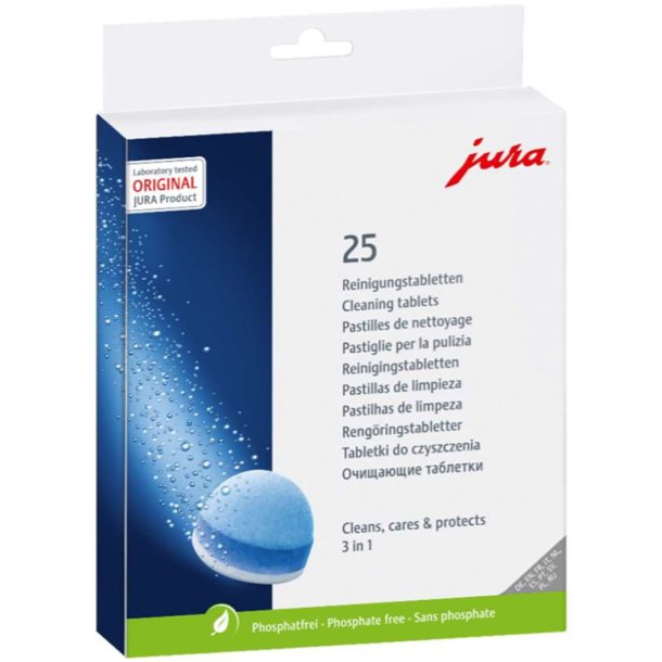 Jura Rensepiller 25 stk
