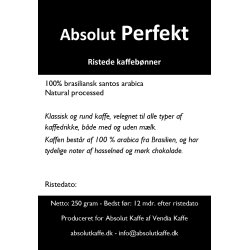 Absolut Perfekt 250g friskristede bnner - Ristet 3. november
