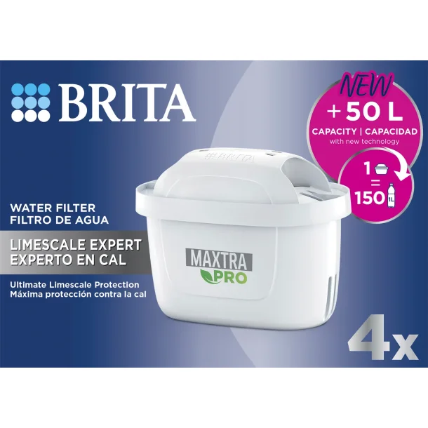 Brita Maxtra Pro Limescale Expert - 4 stk. 