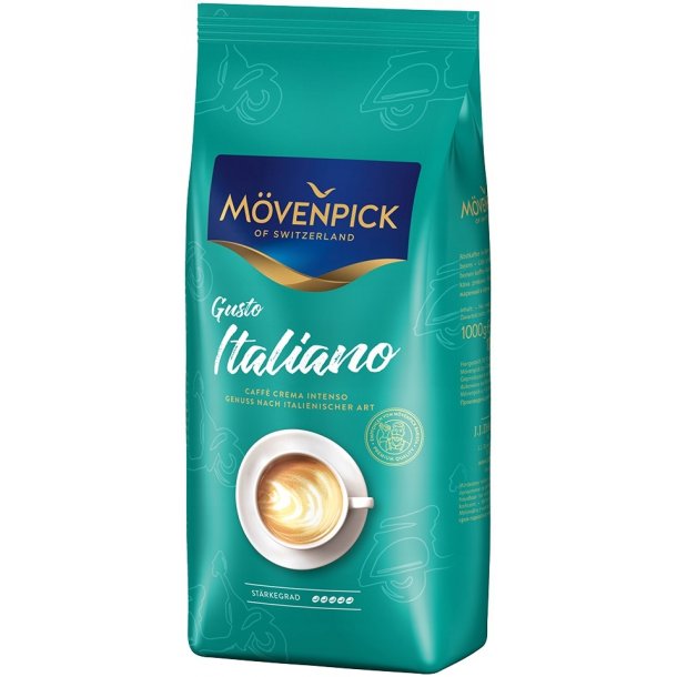 Mvenpick Caffe Crema Gusto Italiano 1 kg bnner 