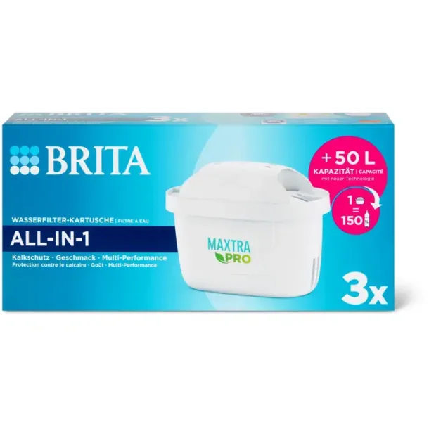 Brita Maxtra Pro Filtre - Filterpatroner 3 stk 