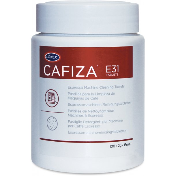 Urnex Cafiza tabletter 2 g - 100 stk