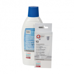 Plejeprodukter til espressomaskiner